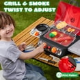 thumbnail image 3 of Joyfy BBQ Grill Playsetfor Kids, Kitchen Toy Set with Pretend Smoke, Color-Changing Play Kitchen Accessories, Indoor Outdoor Cooking Toy for Boys Girls Christmas Birthday Gift, 3 of 8