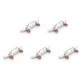 thumbnail image 1 of 5X Parachoques Delantero de Metal para C14 C24 C24-1 1/16 RC Car Truck y Crawler Upgrade Parts Accesorios, Plateado, 1 of 3