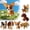 Chihuahua, variant on Homellea Tiny 3D Beaded Dogs DIY Kit, DIY Bead Embroidery Kit with Beads and Instructions, 3D Dogs Themed Beadwork Kit for Beginners & Craft Enthusiasts (Chihuahuag,1PC)