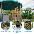 thumbnail image 6 of Lifetime Kid's Adventure Tower Swing Set with Monkey Bars, Belt Swings, Slide and Climbing Wall (91199), 6 of 13