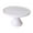 White, variant on Buateil Cake Stand Stable Non-slip Plastic Wave Design Dessert Display Plate for Wedding