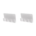 thumbnail image 2 of stanreset 2 Pcs Support Mural Pratique pour Téléphone Prise Boîte de Chargement Étagère Support Blanc 2ensemble, 2 of 6
