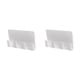 thumbnail image 3 of Methold 2019 nuevo 1 pieza práctico soporte adhesivo para teléfono de pared caja de carga soporte para llaves soporte para toallero Blanco 2piezas, 3 of 5