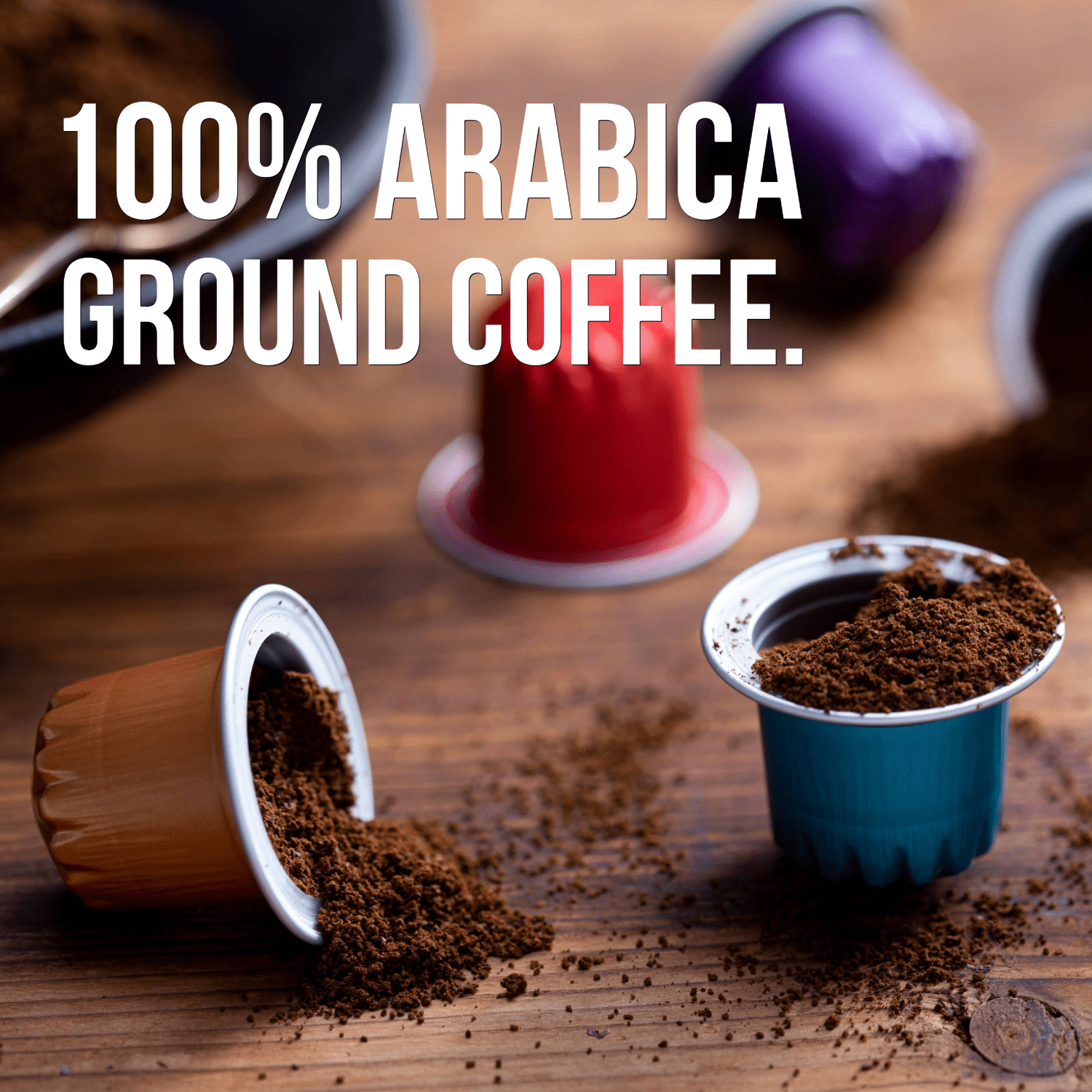 Jewel Coffee Specialty Coffee Pods, Brazil Single Origin, 100% Arabica, Medium Roast, Aluminium Recyclable Espresso, 100 Count