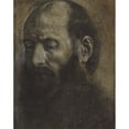 thumbnail image 2 of Giovanni Girolamo Savoldo 12x14 Gold Ornate Wood Frame and Double Matted Museum Art Print Titled - Saint Paul (1533), 2 of 4