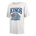 thumbnail image 2 of Women's-'47  White Sacramento Kings City Edition Down Court Sadie T-Shirt, 2 of 3