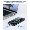 thumbnail image 3 of Adaptador USB C a Lightning, paquete de 4, carga rápida de 27 W, MFi, 3 of 8