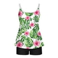 thumbnail image 6 of Frostluinai Swimsuits for Women Tankini Boho Print Bathing Suits Two Piece Lightweight Swim Camis with Boyshorts Casual Beach Tankini Swimsuits, 6 of 6