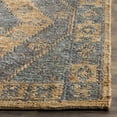 thumbnail image 3 of SAFAVIEH Organic Jervis Aztec Braided Jute Runner Rug, Slate/Natural, 2'6" x 8', 3 of 6