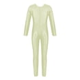 thumbnail image 5 of Gzbliryd Girls Jumpsuit Wide Leg Loose Ruffle Sleeve Rompers for Girls Casual for Boys Summer Set (Khaki,10-12Years), 5 of 7