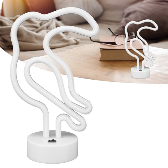 Luz de neón, forma de pájaro, luz de neón, luz nocturna, luz decorativa, funcionalidad inteligente