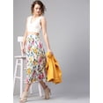 thumbnail image 6 of Zima Leto Women's Floral Printed Pleated Skirt, 6 of 9