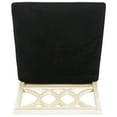 thumbnail image 3 of SAFAVIEH Selena 19''H Velvet Side Chair Set of 2, Black, 3 of 7
