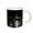 White, variant on 3drose, Black and White Photograph of Skyline of Nyc from Hoboken, New Jersey., 11oz Two-tone Yellow Mug