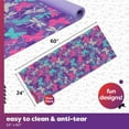 thumbnail image 3 of Antsy Pants Kids Yoga Mat - Yoga Mat for Kids, Yoga Mats for Home Workout, Travel Yoga Mat, Yoga Mat Non Slip, 60” x 24”, 3mm Free of Toxic Phthalates, Butterfly, 3 of 6