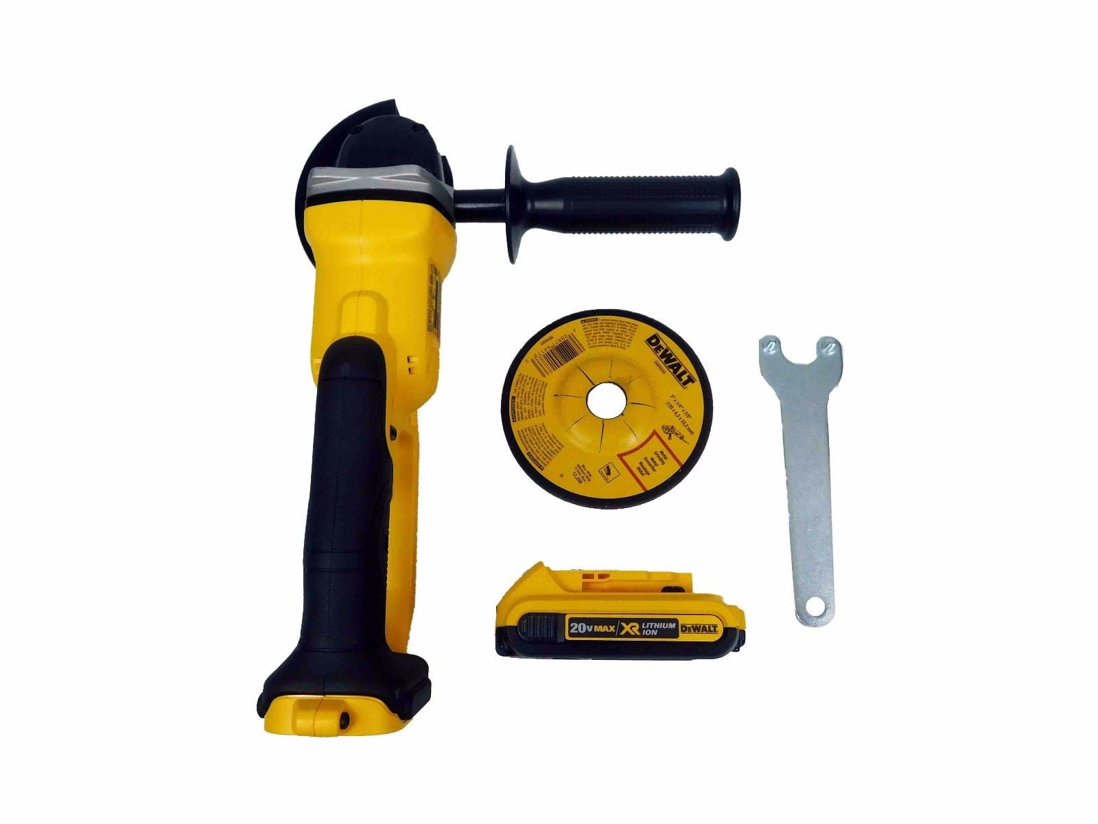 Dewalt Grinder DCG412 20V Cordless Cut-Off Tool with DCB203 2.0Ah Battery - Walmart.com 