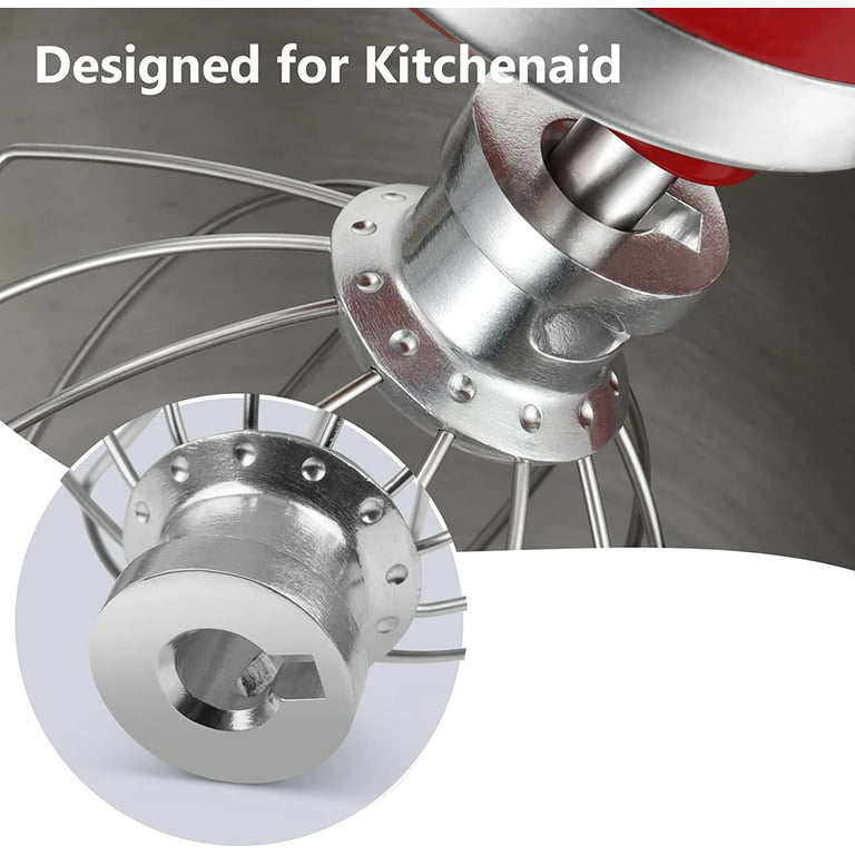 Stainless Steel Flat Beater for Kitchenaid Mixer Attachments and  Accessories Replacement, Paddle for 4.5-5QT Tilt-Head Stand Mixers  Attachments,Non Coated, Dishwasher Safe,(NOT for Lift-Bowl Type), Fits For  K45, K45SS, KN15E1X, KSM75, KSM85PS, KSM88PSQ
