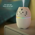 thumbnail image 4 of Toystoory Humidificador de aire, Mini difusor de aceite esencial bonito, purificador portátil de escritorio, hogar, dormitorio, coche, máquina de Humidificadores Blanco, 4 of 6