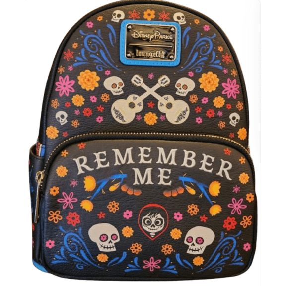 Disney Parks Pixar Coco Remember Me Miguel Loungefly Mini Backpack New with Tag