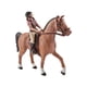 thumbnail image 1 of Caballo de plástico sólido con en miniatura para niños, niñas, niños Zulema Juego de figuritas de caballos, 1 of 8