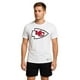 thumbnail image 1 of NFL Playera Aficionado Básica Kansas City Chiefs Blanco para Hombre, Talla Chica, 1 of 9