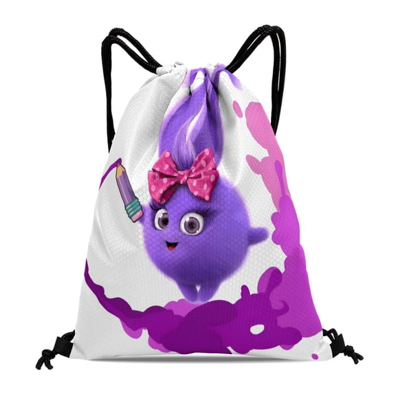 Sunny Bunnies Pattern With Drawstring Pocket 15.7 * 17.7 Inches Comfortable Fabric Fashionable And Practical Showcasing Style