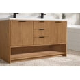 thumbnail image 2 of San Diego 55" Freestanding Bathroom Vanity Weathered Fir, 2 of 11