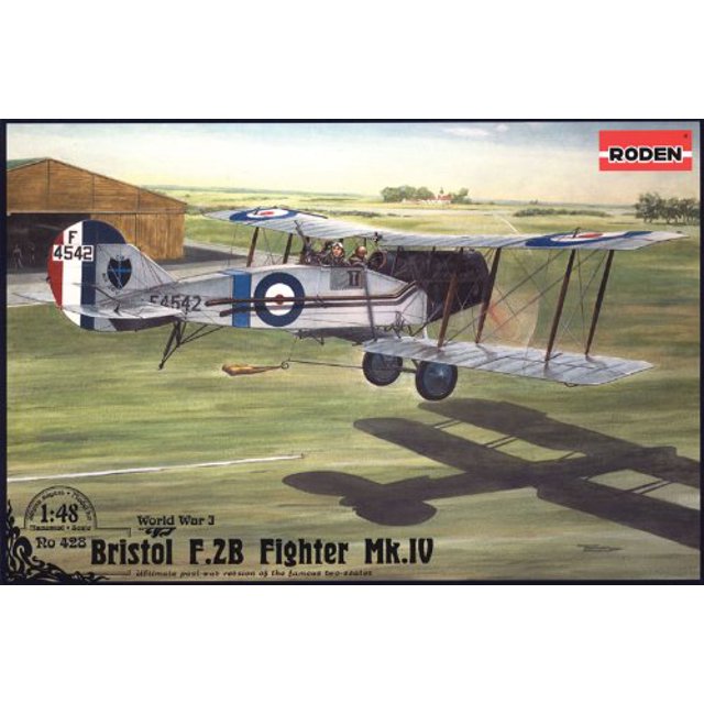 Kit de modelo de avión Roden Bristol F.2B British Fighter Mk.IV Roden 428
