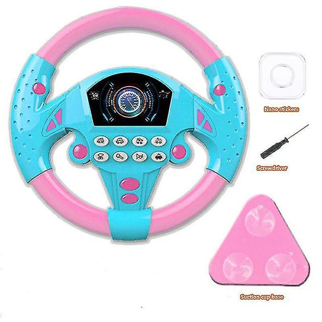 Volante analógico Volante de copiloto Juguetes educativos para niños Entrenamiento de habilidades para la vida Regalo para niños