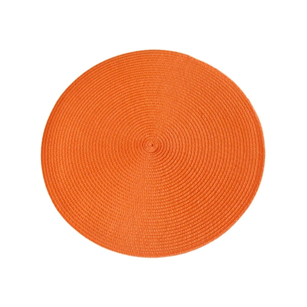 Goriertaly Round Table Mat Sturdy And Durable Odorless Modern Simple