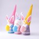 thumbnail image 4 of Muñecos de peluche de Gnomo de Pascua, juguete enano de dibujos animados temático con conejo, muñeco de conejito, 1 Uds., 4 of 4
