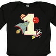 thumbnail image 4 of Inktastic 1st Birthday Outer Space Theme Boys or Girls Long Sleeve Baby Bodysuit, 4 of 5