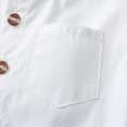 thumbnail image 4 of Toddler Formal Outfit Kid Gentleman Short Sleeve Shirt Bowtie Boy Suspender Shorts Wedding Suit Summer Clothes, 4 of 6