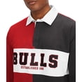 thumbnail image 3 of Men's Tommy Jeans Red/Black Chicago Bulls Ronnie Rugby Long Sleeve T-Shirt, 3 of 3