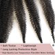 thumbnail image 3 of 24 pulgadas Pre-partido Spring Twist Cabello Afro Spring Twist 8 Paquetes Pre-Fluffed Spring Twist Cabello para Rastas Suaves Desgastadas Natural Negro Marley Twist Trenzado Cabello Extensión de Cabe, 3 of 5
