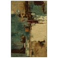 thumbnail image 4 of Mohawk Home Aqua Strata Fusion Abstract Area Rug (10'x14'), 4 of 5