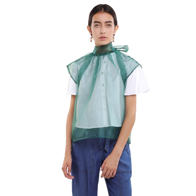 LOB Mujer Blusa Manga Corta LOB Juvenil
