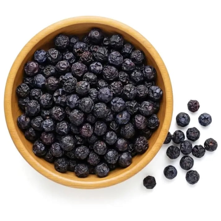 NY SPICE SHOP Whole Dried Blueberries - 1 Pound - Dried Whole Blueberries - Sweet Blueberry Treats - Dried Blueberries Snacks Bite- Vibrant Whole berries Treats for Toppings, Mixes & Everyday Use