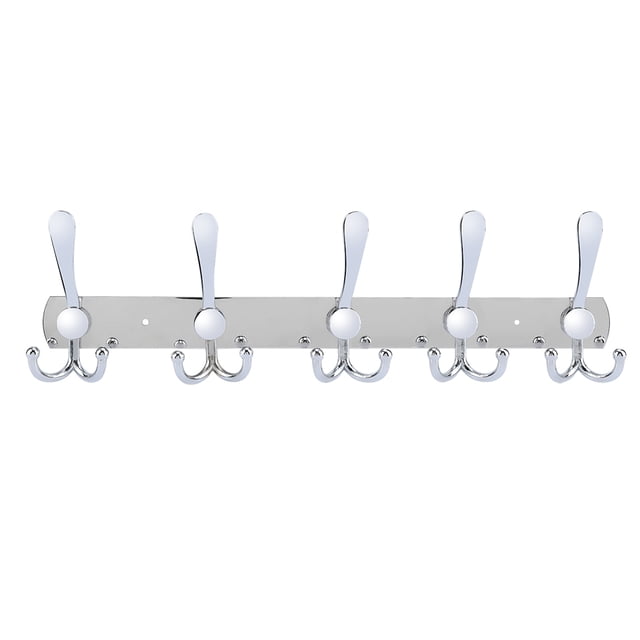Colgador de toallas, gancho multifuncional de pared de acero inoxidable multifunción, colgador de baño, rendimiento afinado