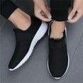 thumbnail image 4 of BUBUDENG Mens Casual Loafer Lightweight Slip on Sneakers Breathable Mesh Walking Shoes Outdoor, 4 of 9