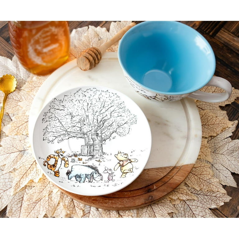 Disney's Winnie the Pooh & Friends Ceramic Tea Cup and Saucer Set