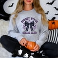 thumbnail image 5 of Coquette Spooky Witch Social Club - Women's Graphic Sweatshirt, 5 of 12