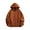 #002 Coffee, variant on Girls Boys Children Fleece Plain Hoodie Top Full Zip Hooded Sweatshirts Warm Jackets Fall Winter Casual Long Sleeve Coat with Pockets Sweat Tops Baggy Dailywear Sportswear