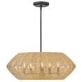 thumbnail image 6 of 40384BLK Hinkley Lighting Luca - 5 Light Medium Drum Chandelier in Transitional-Coastal Style - 28 Inches Wide by 11 Inches High-Black Finish-Black, 6 of 7