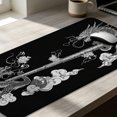 thumbnail image 6 of Extended Gaming Mouse Pad, 35.4"x15.7" Two Dragon Sketch Desk Mat for Keyboard and Mouse, Non-Slip Water-Resistant, 6 of 7