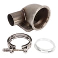 thumbnail image 2 of Adaptador Turbo de Turbo de Banda de 3 Pulgadas V, Brida de Turbo de Turbo de Rendimiento ESTABLE DE ALTA PRECISIÓN PARA TURBINA T3 T4, 2 of 7