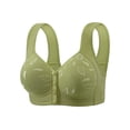 thumbnail image 2 of Npasoilc Front Closure Wirefree Bra for Women Plus Size Seamless Full Cup Comfortable Lightweight Daily Underwear, 2 of 8