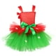 thumbnail image 3 of Conjunto de elfo navideño verde con diseño de moda navideña, juego de rol para fiestas, falda de ballet para niñas, falda abullonada, 3 of 6