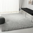 thumbnail image 3 of SAFAVIEH Royal Ronnette Solid Plush Shag Area Rug, Light Grey, 5'3" x 7'6", 3 of 9