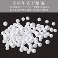 thumbnail image 5 of SoftScape Relax-N-Read Bean Bag Chair with Supportive Back Rest and Storage Pockets, Flexible, Portable, Alternative Seating for Toddlers, Preschoolers, and Kids - Black, 5 of 5
